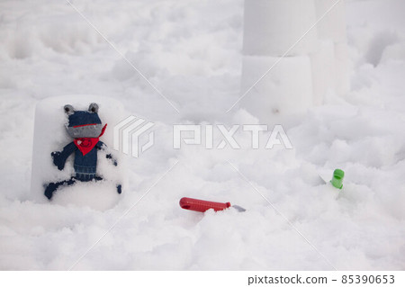 雪和青蛙 雪和青蛙 85390653