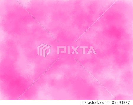 Watercolor-style uneven pink background 85393877