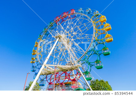 堀內公園和摩天輪的風景<愛知縣安城市> 85394544