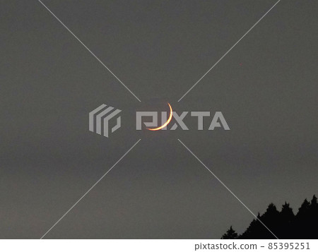 瑪雅山夜景(月亮:月齡2) 瑪雅山夜景(月亮:月齡2) 85395251
