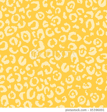 Abstract modern leopard seamless pattern. Animals trendy background. Color decorative vector stock illustration for print, card, postcard, fabric, textile. Modern ornament of stylized skin 85396891