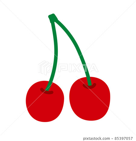 Cherry sweet fruit icon 85397057