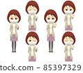 [OK NG A] Female cardigan Bob front 85397329