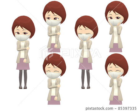 [Shy A] Female cardigan Bob front 85397335