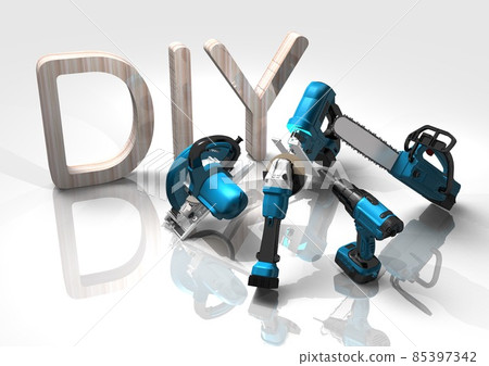 DIY工具木匠工具改造維修改造自己動手（3DCG圖片） 85397342