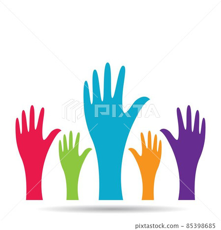 Hand images illustration 85398685
