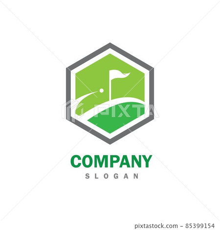 Golf logo vector icon 85399154