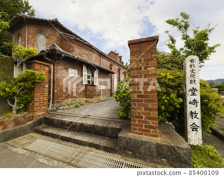 Fukue Island, Nagasaki Prefecture [Dozaki Church] Dozaki Church, Fukue Island, Japan 85400109