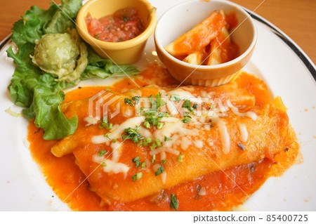 Mexican food burrito Mexican food burrito 85400725