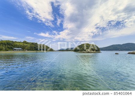 長崎縣五島諸島福江島【五島聖米歇爾山】/日本福江島 85401064