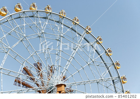 Amusement park scenery Ferris wheel Amusement park scenery Ferris wheel 85401202