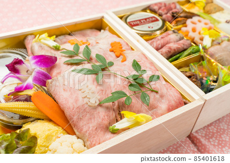 Western style new year dishes Western style new year dishes 85401618