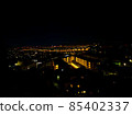 Night view of a residential area 85402337