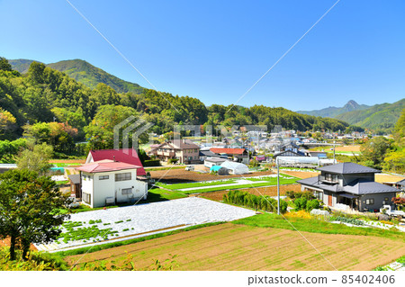 長野縣川上村秋山風景（長野縣川上村） [2021.10] 85402406