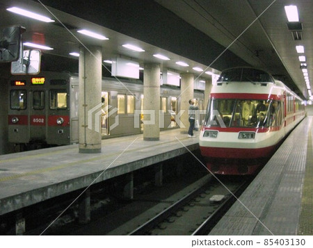 長野電鐵長野站特急1000系列&8500系列 85403130