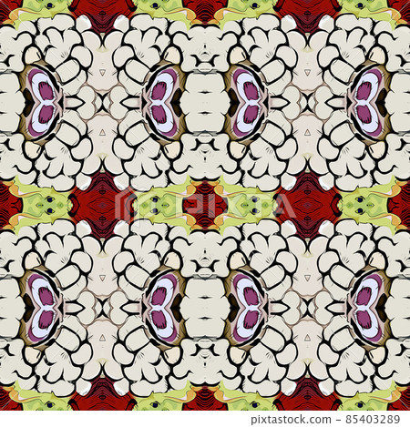 Beautiful abstract ethnic seamless pattern Beautiful abstract ethnic seamless pattern 85403289