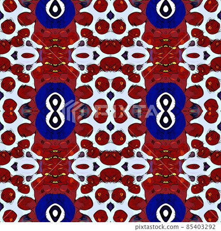 Beautiful abstract ethnic seamless pattern Beautiful abstract ethnic seamless pattern 85403292