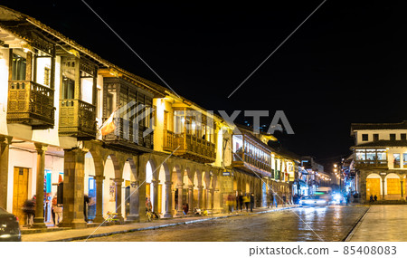 Traditional architecture of Cusco in Peru 85408083