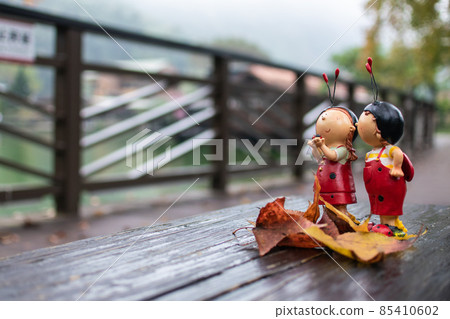 Taiwan, winter, fallen leaves, rain, moisture, ecology, fog, doll, material, wooden chair Taiwan, winter, fallen leaves, rain, moisture, ecology, fog, doll, material, wooden chair 85410602