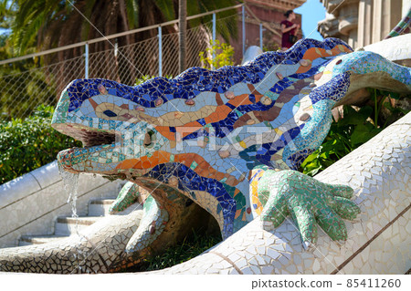 Gaudi architecture in Spain, Parc Güell 85411260