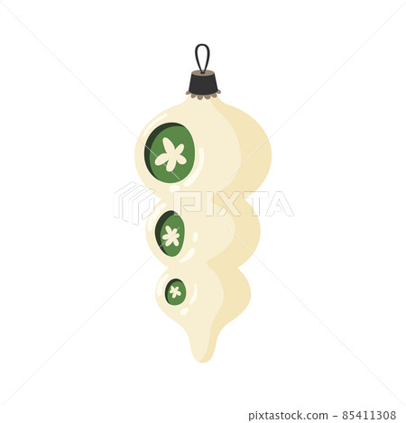 Hanging Christmas Bauble Composition 85411308