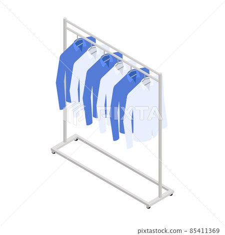 Shirts On Rail Composition 85411369