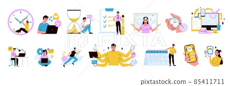 Time Management Flat Set 85411711