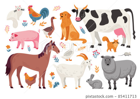 Farm Animals Set 85411713
