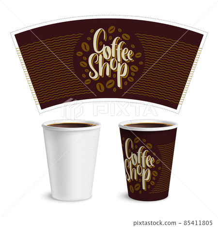 Coffee Cups And Shop Set 85411805