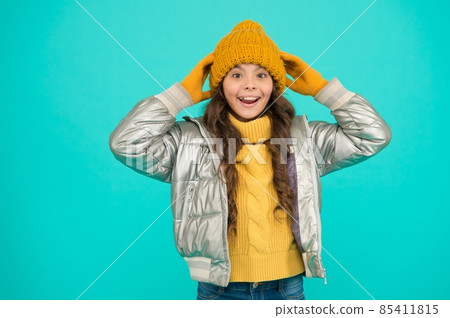 seasonal kid fashion. cozy and comfortable. childhood  85411815