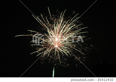 An explosion of fireworks for Happy New Year. An explosion of fireworks for Happy New Year. 85412410