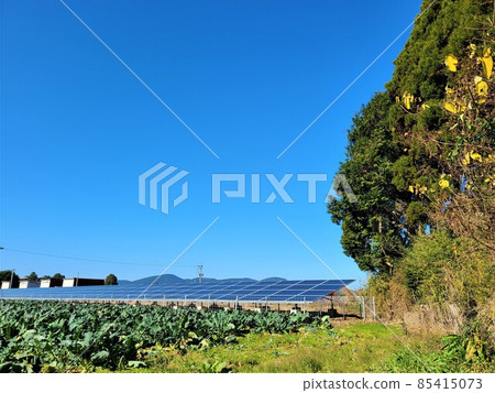 Solar power generation Agricultural land Private house Satoyama symbiosis Carbon pricing Environmental problems Energy self-sufficiency Food self-sufficiency 85415073