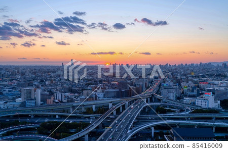 Osaka scenery Higashi Osaka Junction 85416009