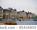 Buildings Lake Geneva beautiful Switzerland  85416850