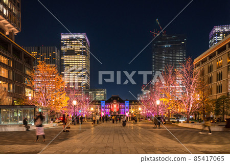 《東京》東京站 / 冬季燈飾 85417065