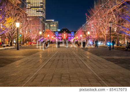 《東京》東京站 / 冬季燈飾 85417073