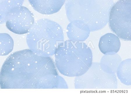 背景材質_水彩紋理_淺藍色 85420923