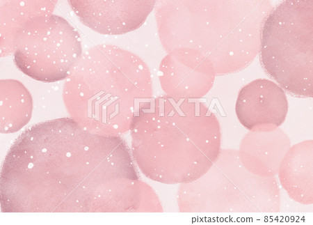 背景材質_水彩紋理_粉紅色 85420924