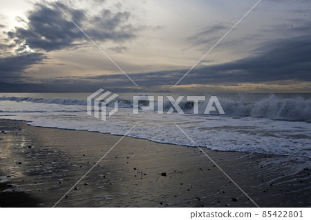 黃昏的海景 85422801