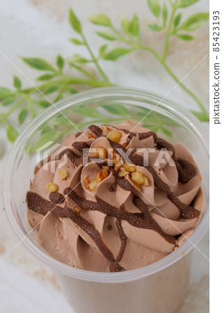Western confectionery, pudding, chocolate, cream, namagashi, dessert, sweets, convenience stores 85423193