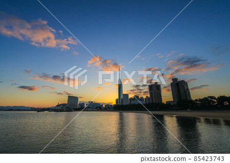 First sunrise of Momochi 85423743