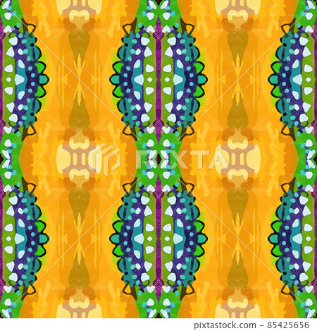 Watercolor sketch ethnic seamless pattern Watercolor sketch ethnic seamless pattern 85425656