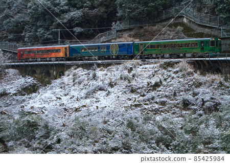 雪景和“四國 Mannaka Millennium Story”(JR 四國) 雪景和“四國 Mannaka Millennium Story”(JR 四國) 85425984