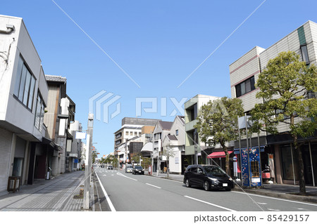 Cityscape of Matsusaka city area (Yoiho Mall) in Mie Prefecture Cityscape of Matsusaka city area (Yoiho Mall) in Mie Prefecture 85429157