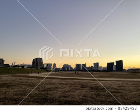 多摩河夜景 多摩河夜景 85429458