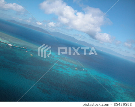 直升機航拍大堡礁翻海 直升機航拍大堡礁翻海 85429598