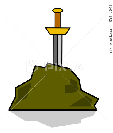 英雄的劍卡在岩石中 英雄的劍卡在岩石中 85432841