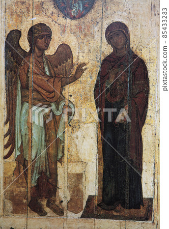 mosaic in Mirozhsky Monastery, Pskov, Russia 85433283