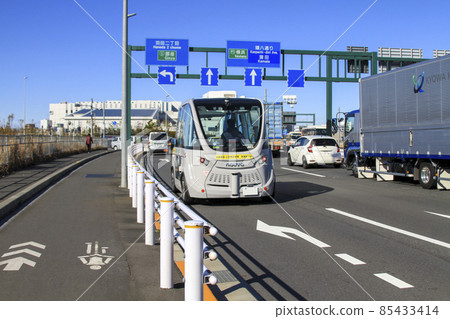 羽田創新城和3號航站樓之間的EV巴士（灰色） 85433414