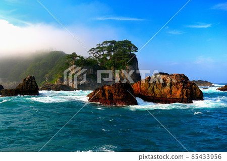 岩手縣東北弁天崎谷畑畑村北山崎懸崖巡遊觀光船強力海景(4) 岩手縣東北弁天崎谷畑畑村北山崎懸崖巡遊觀光船強力海景(4) 85433956
